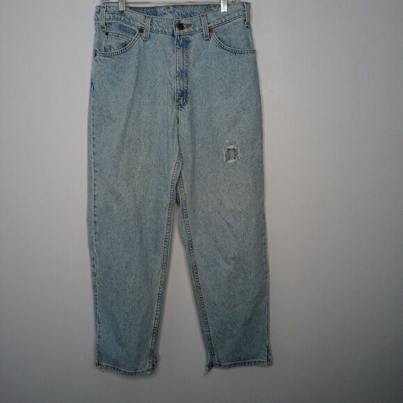 Vintage Levi's orange tab blue jeans size 32 - Picture 1 of 10